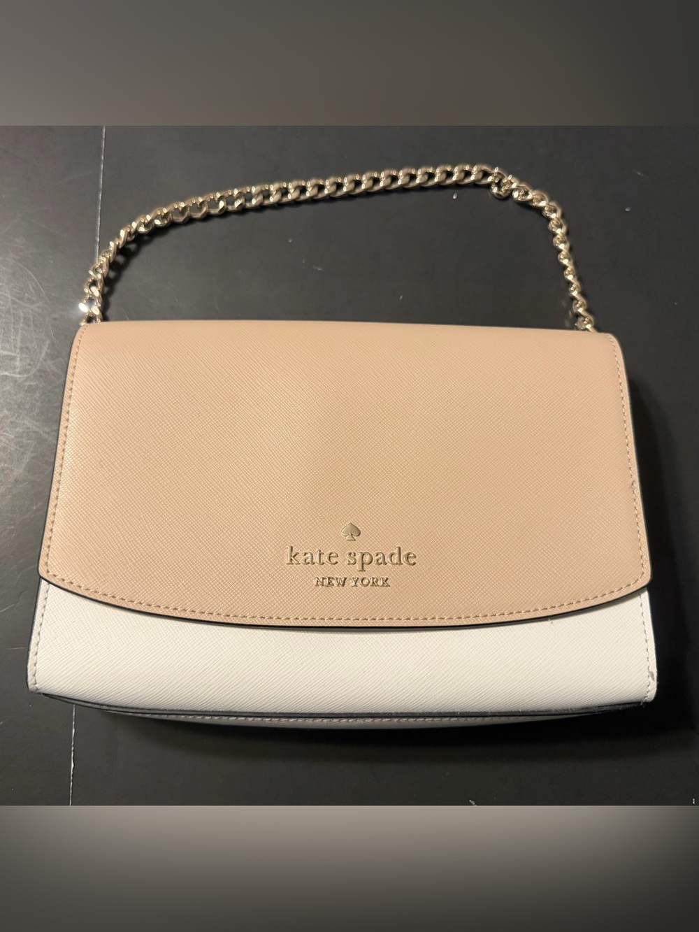 Kate Spade Carson Color Block With Shoulder Strap And Chain Handbag